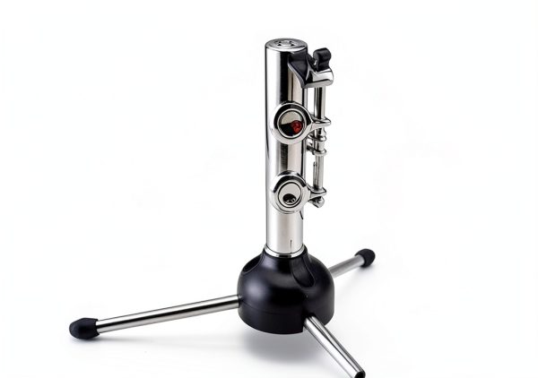Flute Stand MusicGear Black Metal PVC Design-3