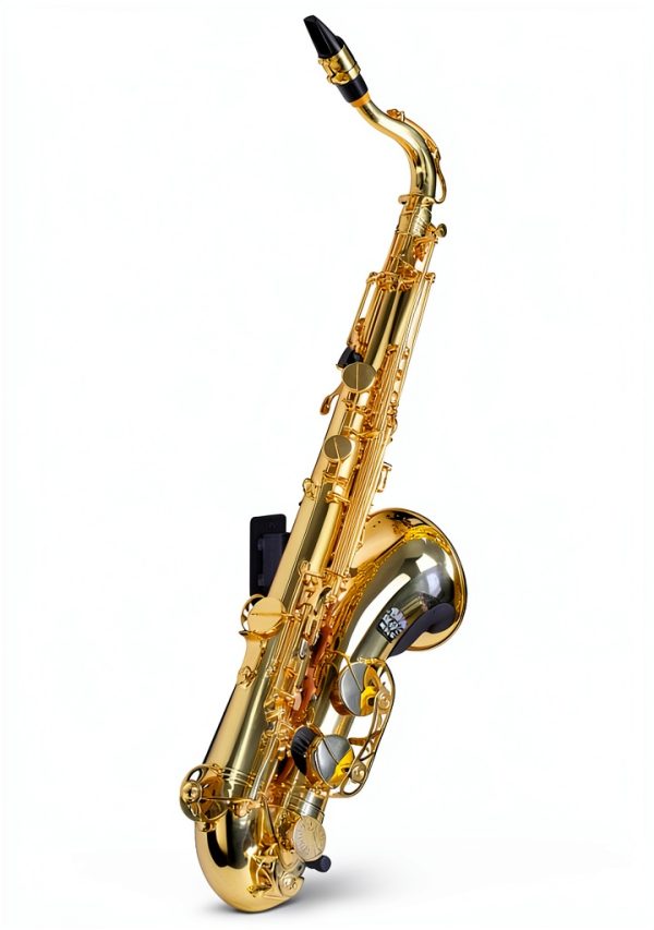 String Swing Alto Saxophone Stand Pedestal Black-5
