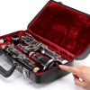 Hohner Inc Clarinet Stand Black Metal Design-5