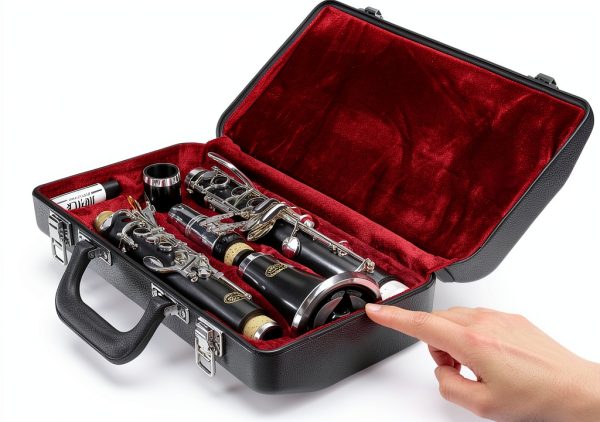 Hohner Inc Clarinet Stand Black Metal Design-5