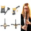 JUVAENY Clarinet Stand Yellow 1014-6