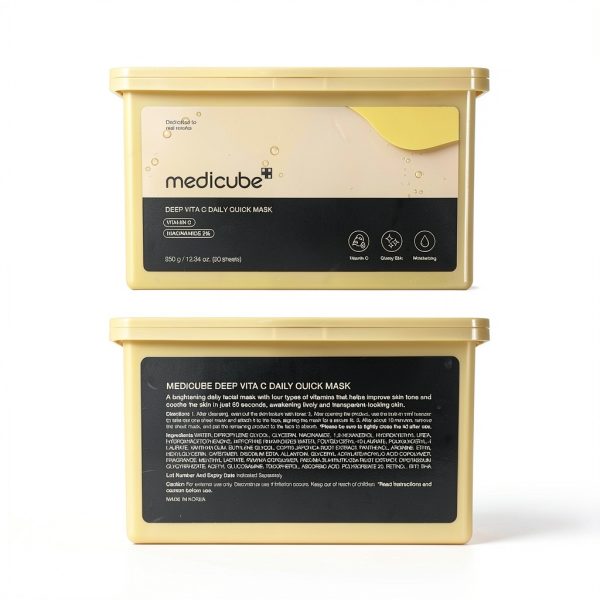 Medicube Deep Vita C Facial Mask Brightening Sheet-7