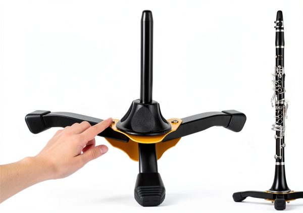 JUVAENY Clarinet Stand Yellow 1014-4