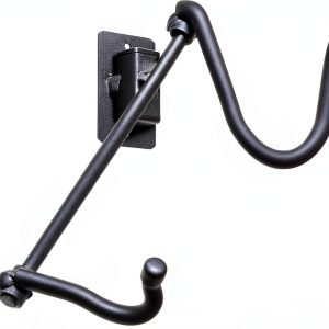 String Swing Alto Saxophone Stand Pedestal Black-0