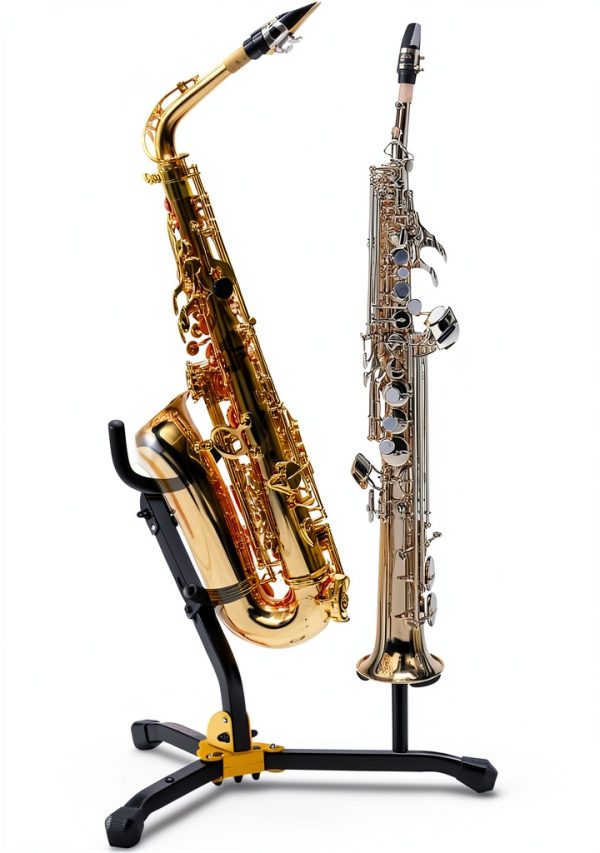 Pavo Alto Saxophone Stand Metal Folding Design-1