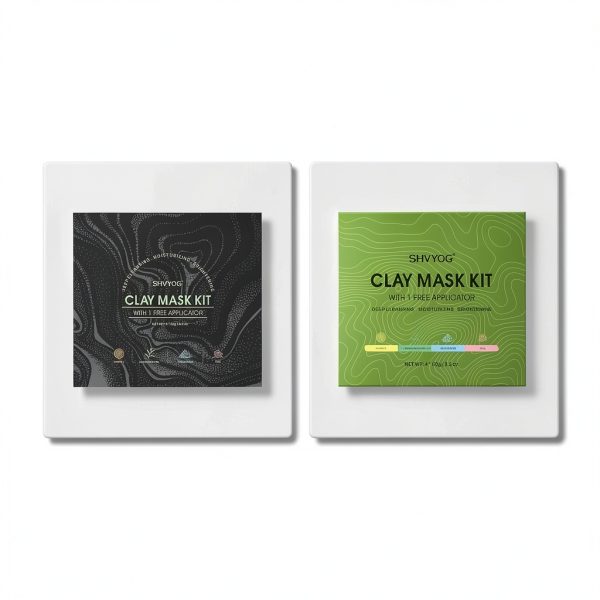 Clay Mask Set SHVYOG 4 Piece Facial Collection-3