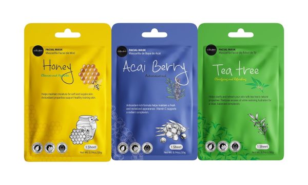 Facial Mask Set Celavi Cosmetics Paraben Free-8