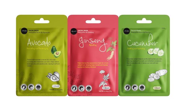 Facial Mask Set Celavi Cosmetics Paraben Free-5