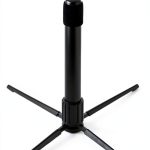 Flute Stand MusicGear Black Metal PVC Design-0