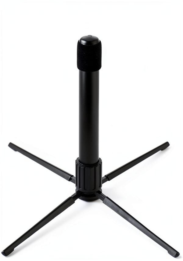 Flute Stand MusicGear Black Metal PVC Design-0