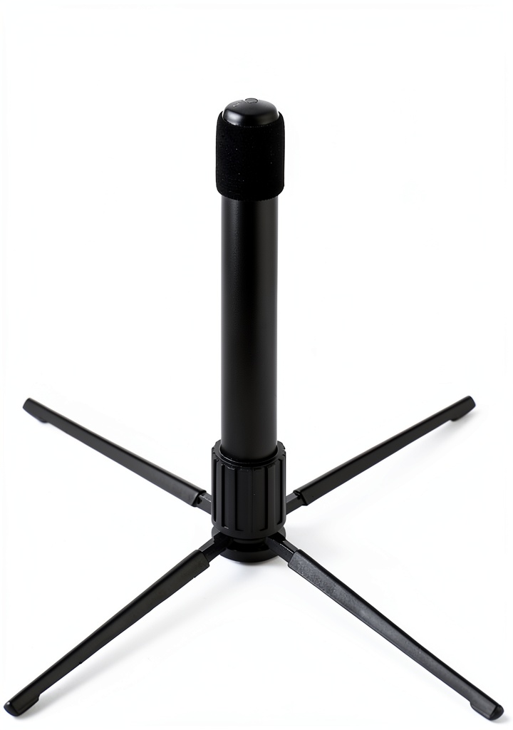 MusicGear flute stand set up in a studio