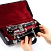 Hohner Inc Clarinet Stand Black Metal Design-4