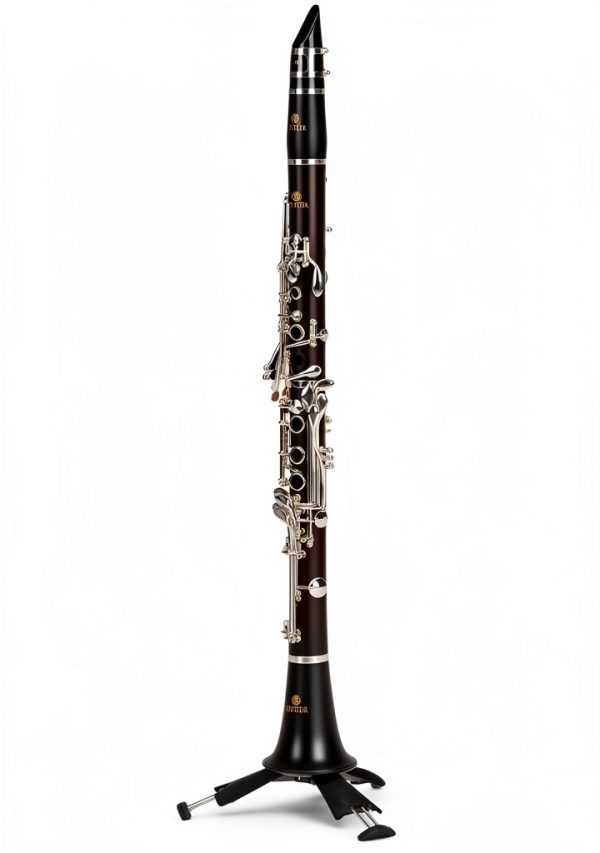Hohner Inc Clarinet Stand Black Metal Design-1