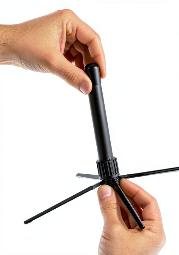 Pavo Flute Stand Metal Plastic Design-2