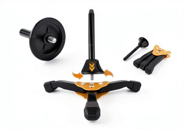 JUVAENY Clarinet Stand Yellow 1014-3