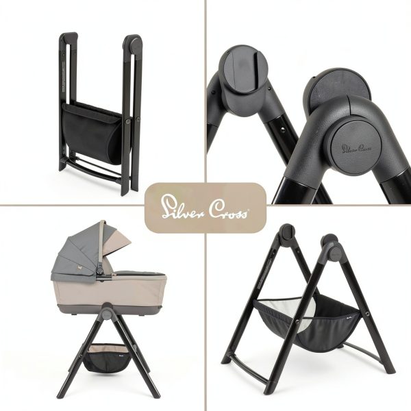 Silver Cross Portable Bassinet Stand for Baby-2