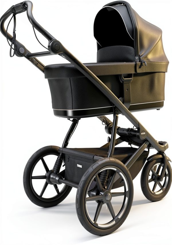 Thule Baby Stroller Bassinet Black-2