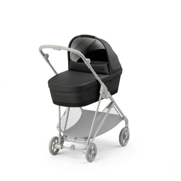 Cybex Moon Black Baby Stroller Bassinet Mesh-4