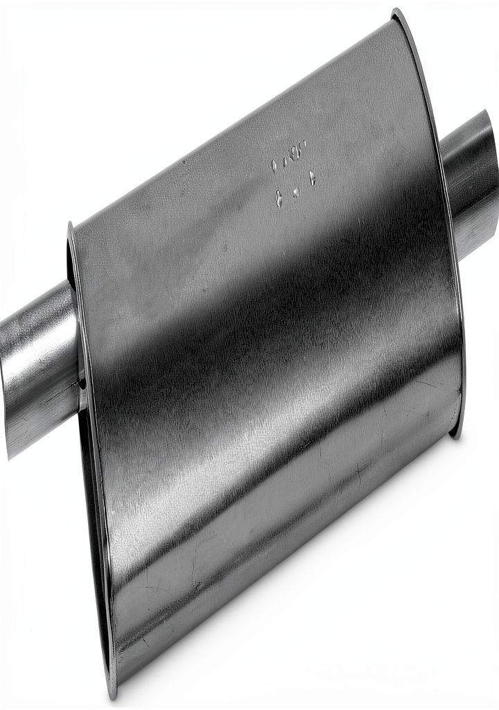 Walker muffler installed on a Chevrolet truck exhaust system
