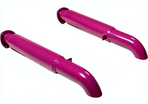 Flowtech Muffler Purple Jeep Header 3 Inch Exhaust-2