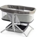 Baby Trend Quick-Fold Rocking Bassinet Gray-0