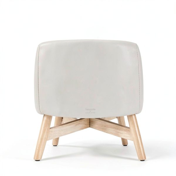 Babyletto Gathre Bassinet Ivory Vegan Leather-6