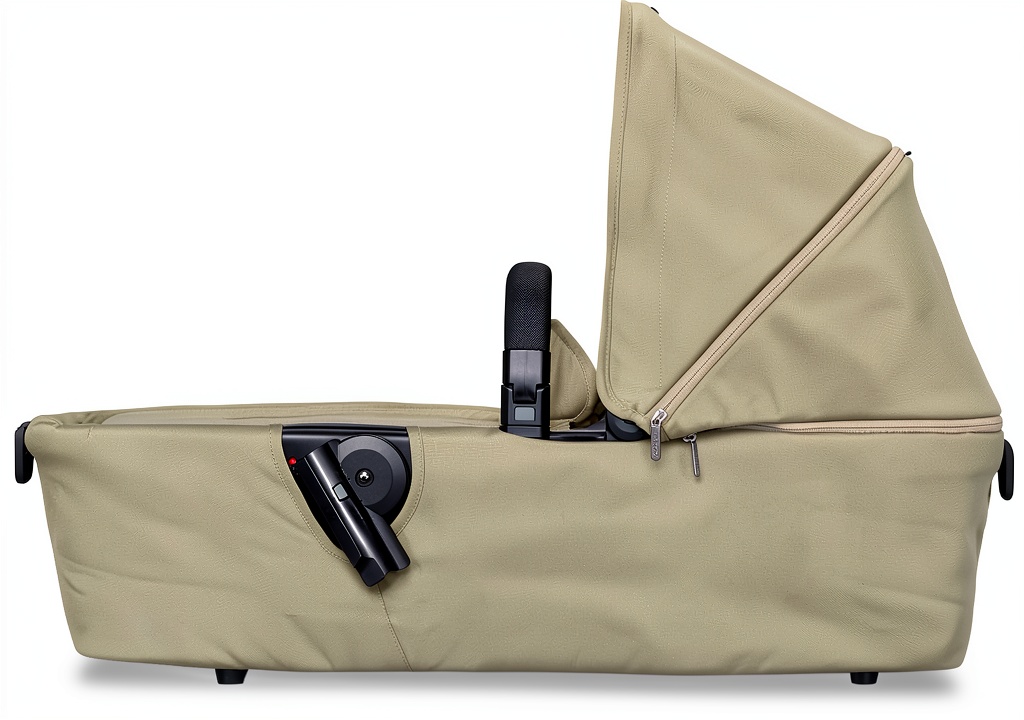 Joolz Aer+ Carrycot attached to stroller in a park setting