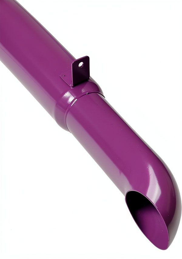 Flowtech Muffler Purple Jeep Header 3 Inch Exhaust-5