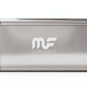 MagnaFlow 12568 Exhaust Muffler Stainless Steel Oval Dual/Dual 3in-0