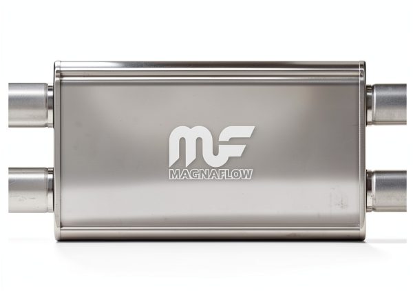 MagnaFlow Exhaust Muffler 12569 Stainless Steel Dual Dual Performance-0